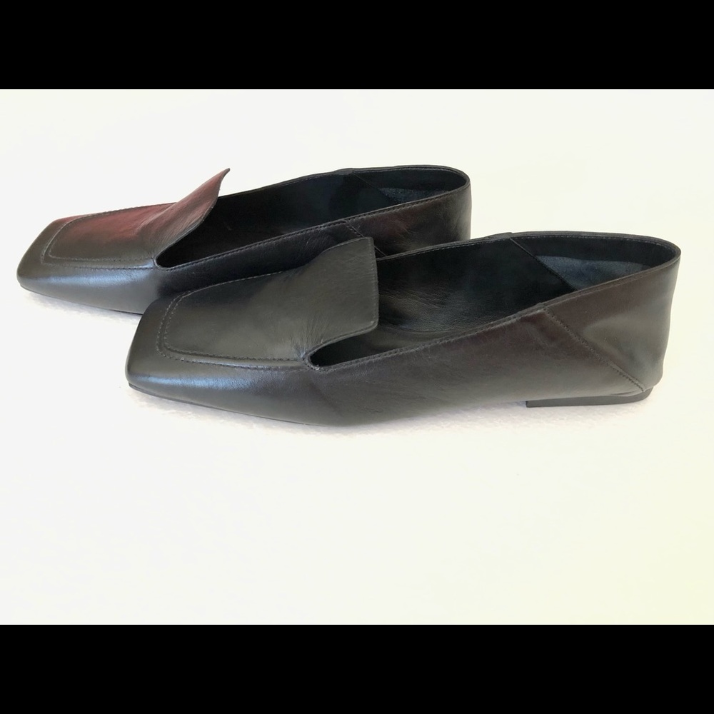 VICENZA — BLACK BALLERINA PUMPS, US 6